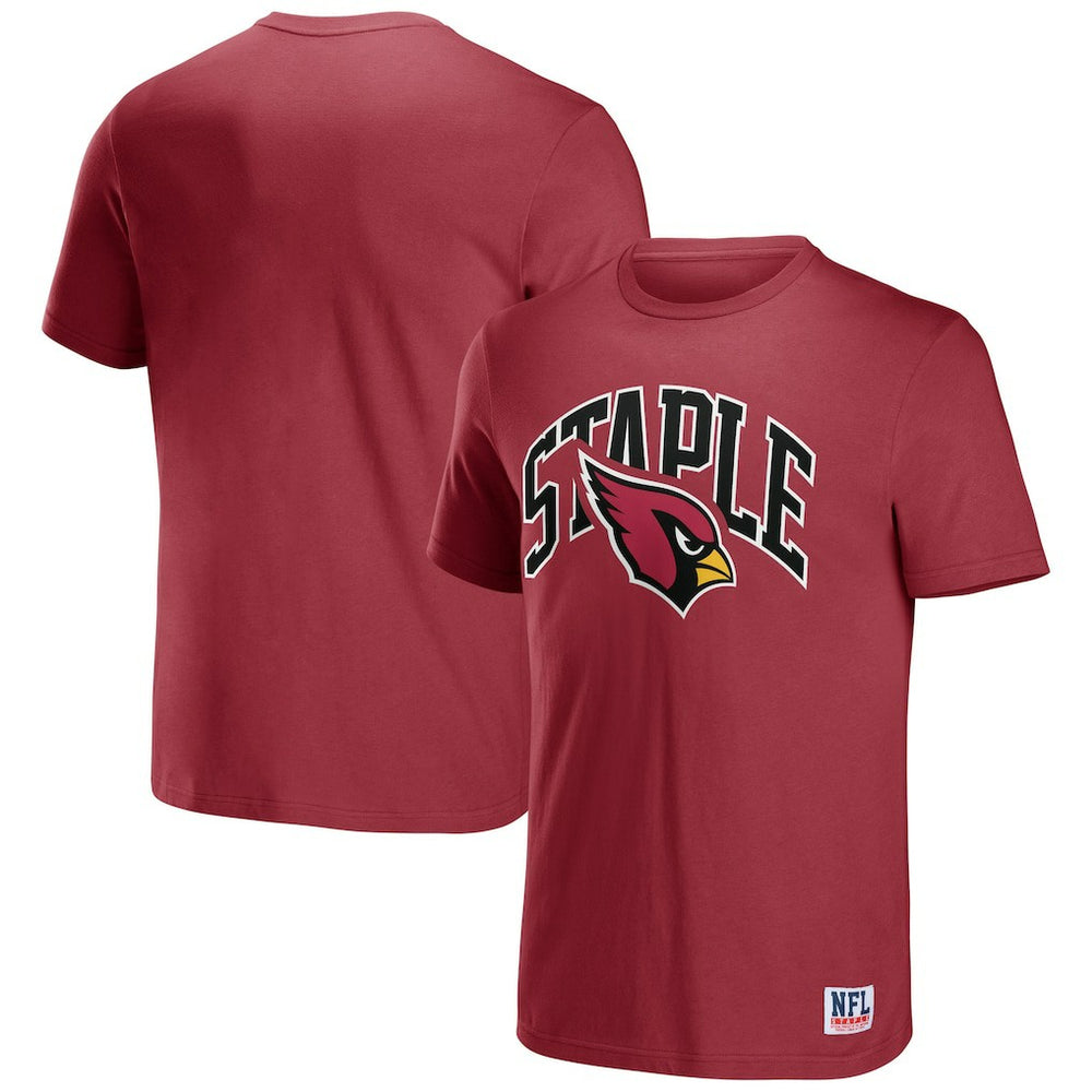 Arizona Cardinals NFL x Staple Logo Lockup T-Shirt - Cardinal cheap