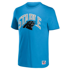 Carolina Panthers NFL x Staple Logo Lockup T-Shirt - Blue on sale