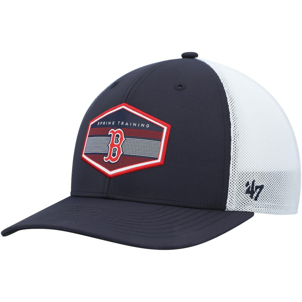 Boston Red Sox Spring Training Burgess Trucker Adjustable Hat Navy/White