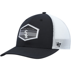 Chicago White Sox Spring Training Burgess Trucker Adjustable Hat Black/White