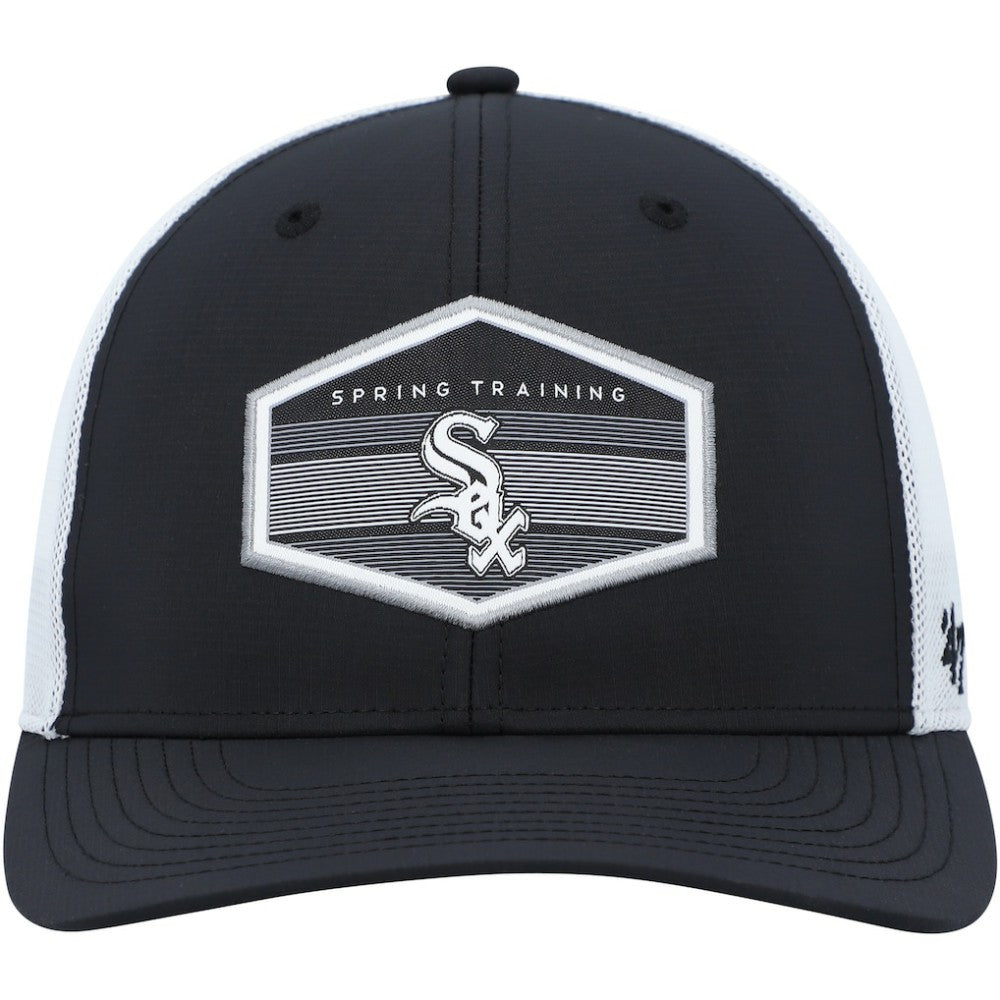 Chicago White Sox Spring Training Burgess Trucker Adjustable Hat Black/White
