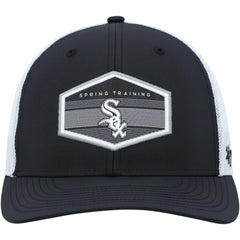 Chicago White Sox Spring Training Burgess Trucker Adjustable Hat Black/White