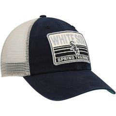 Chicago White Sox Four Stroke Clean Up Trucker Snapback Hat Black/Tan