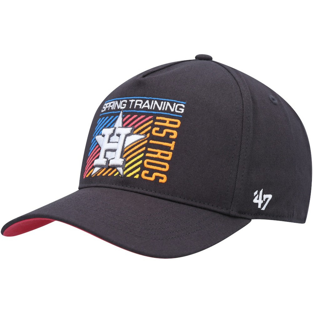 Houston Astros 2023 Spring Training Reflex Hitch Snapback Hat Charcoal