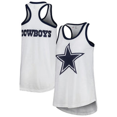 Dallas Cowboys G-III 4Her by Carl Banks Women's Tater Tank Top - White on sale