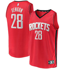 Alperen Sengun Houston Rockets Fast Break Replica Jersey - Icon Edition - Red outlet