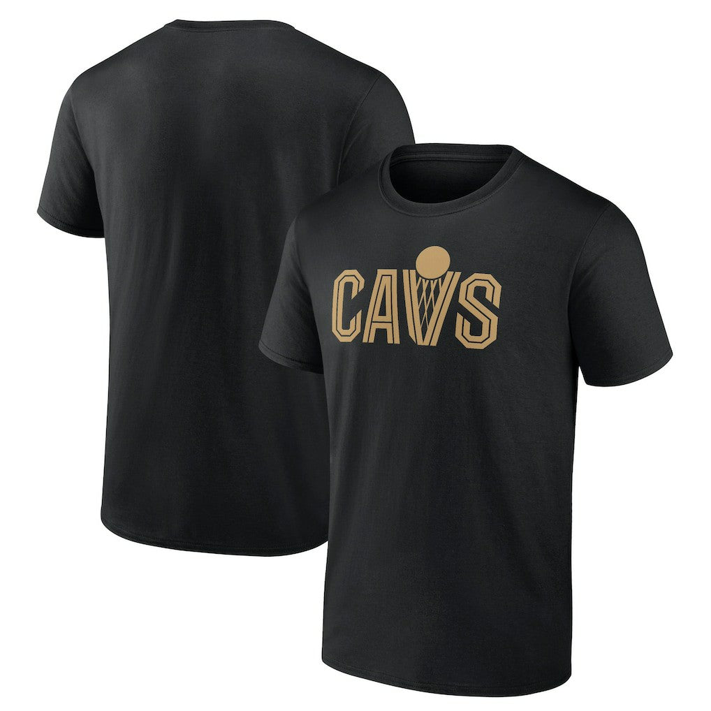 Cleveland Cavaliers Wordmark T-Shirt sale - Black discount