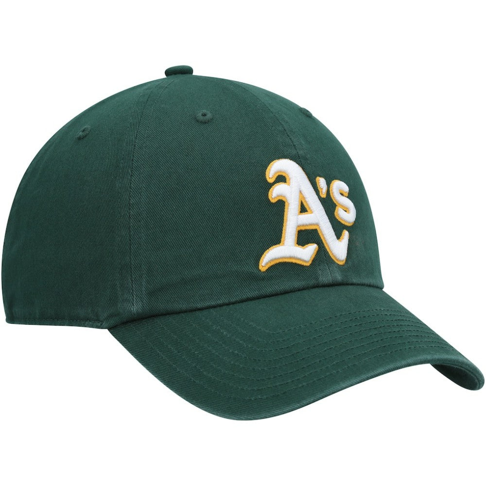 Athletics Clean Up Adjustable Hat Green
