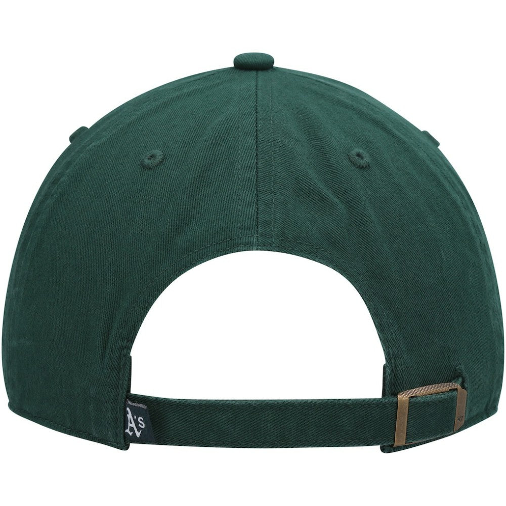 Athletics Clean Up Adjustable Hat Green