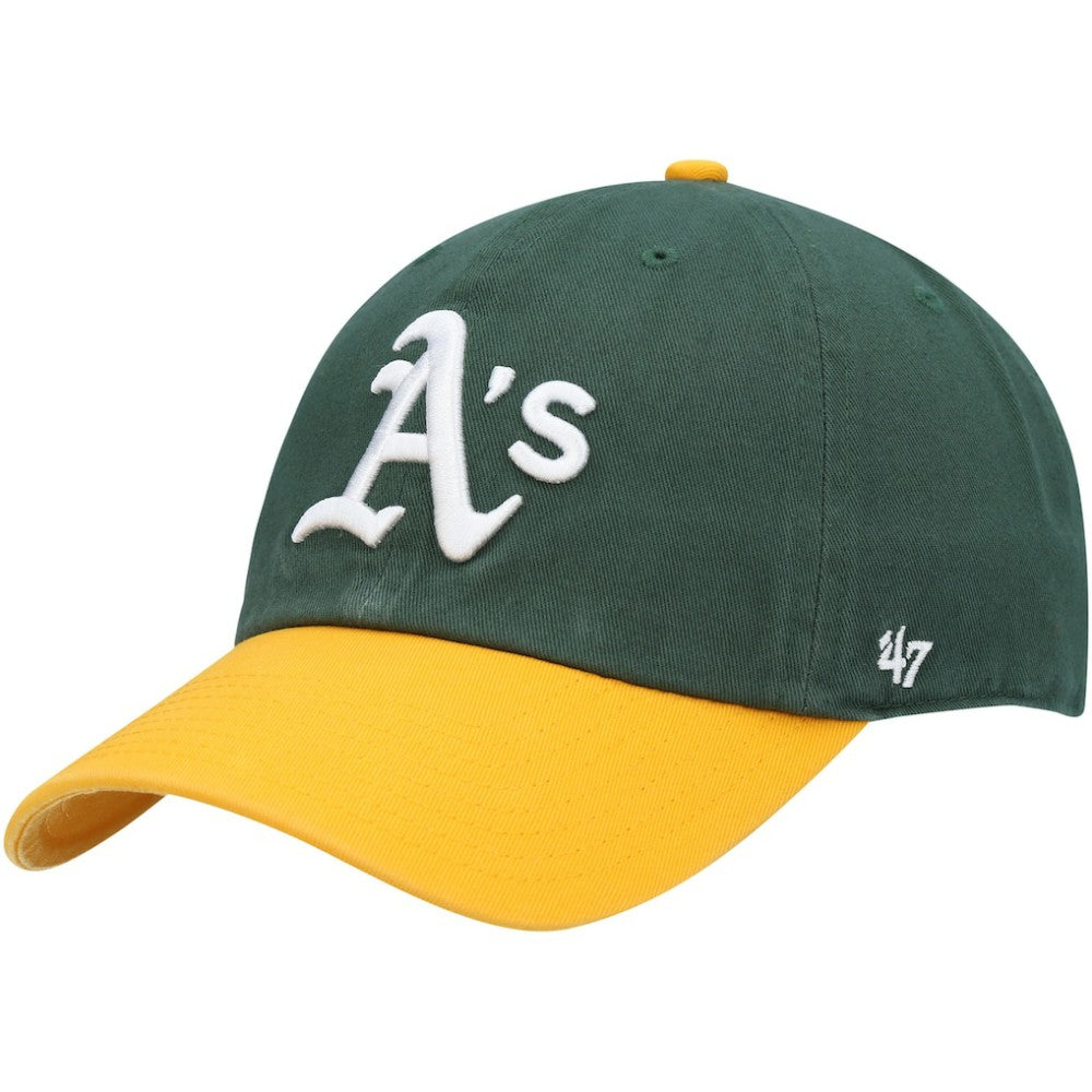 Athletics Clean Up Adjustable Hat Green
