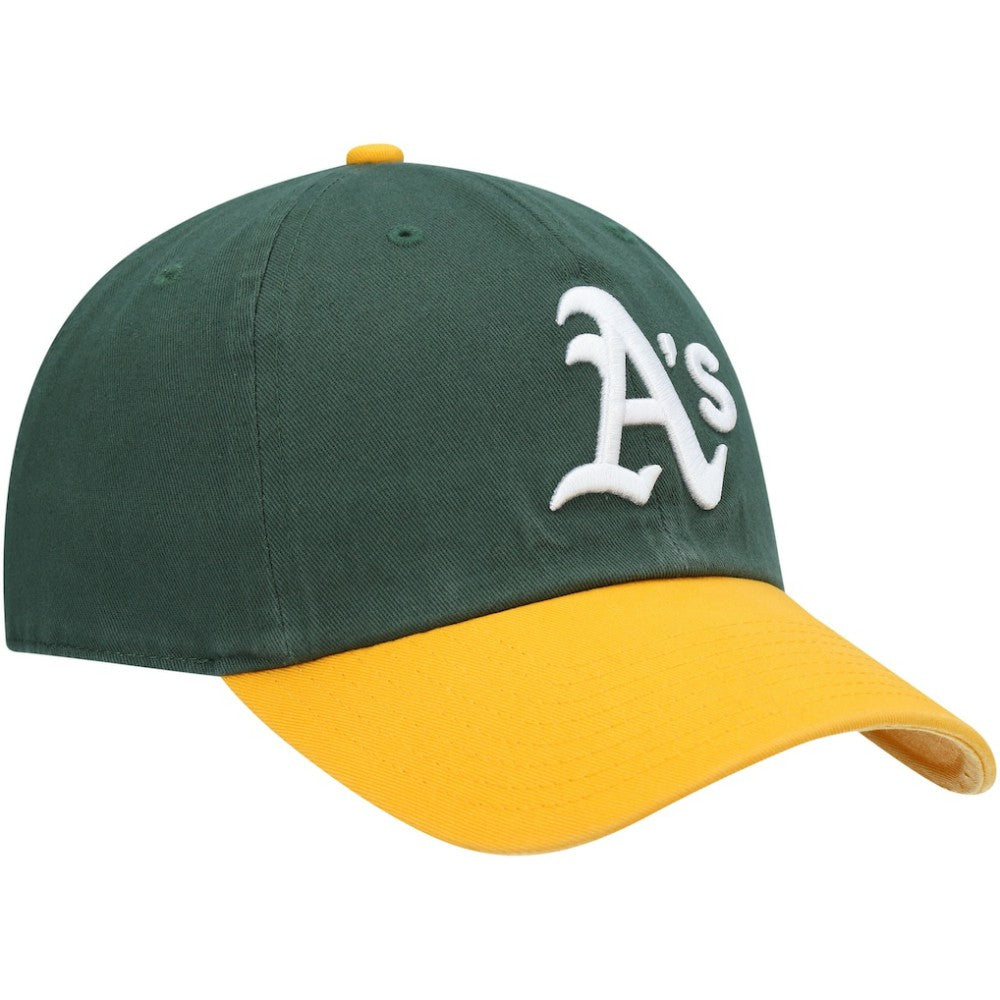 Athletics Clean Up Adjustable Hat Green