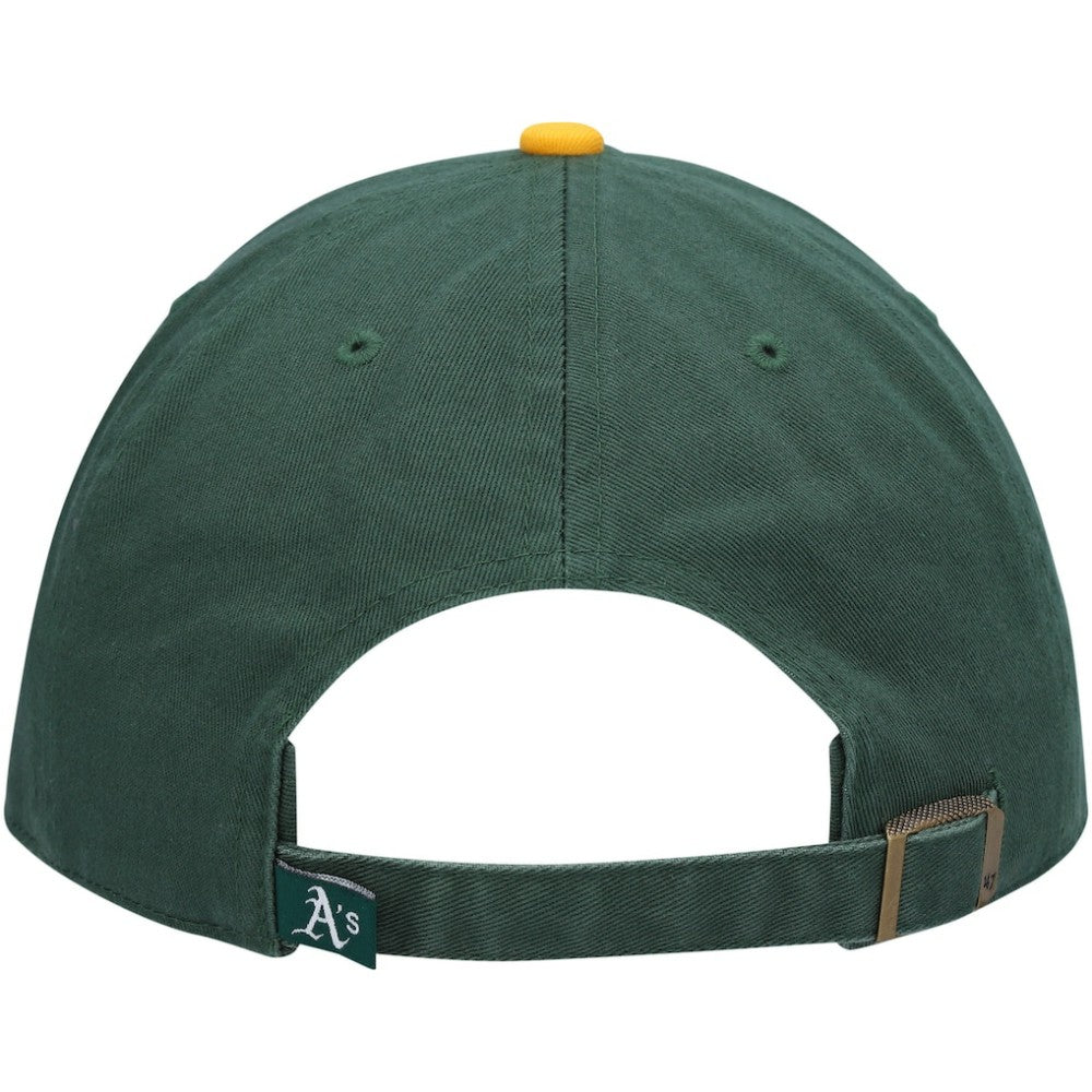 Athletics Clean Up Adjustable Hat Green