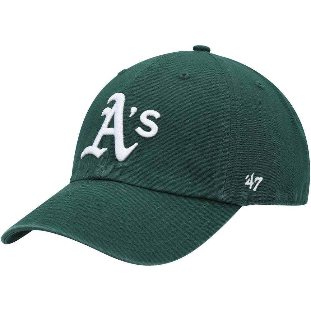 Athletics Clean Up Adjustable Hat Green