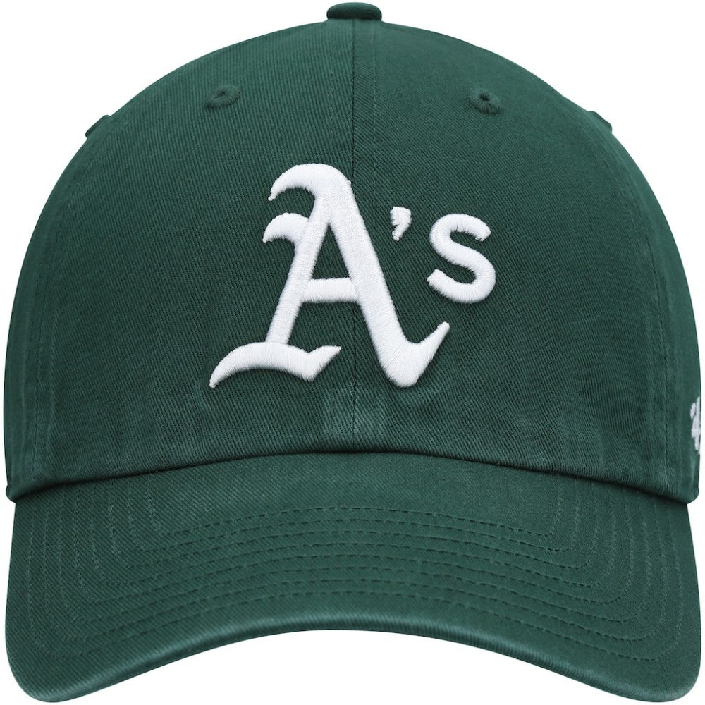 Athletics Clean Up Adjustable Hat Green