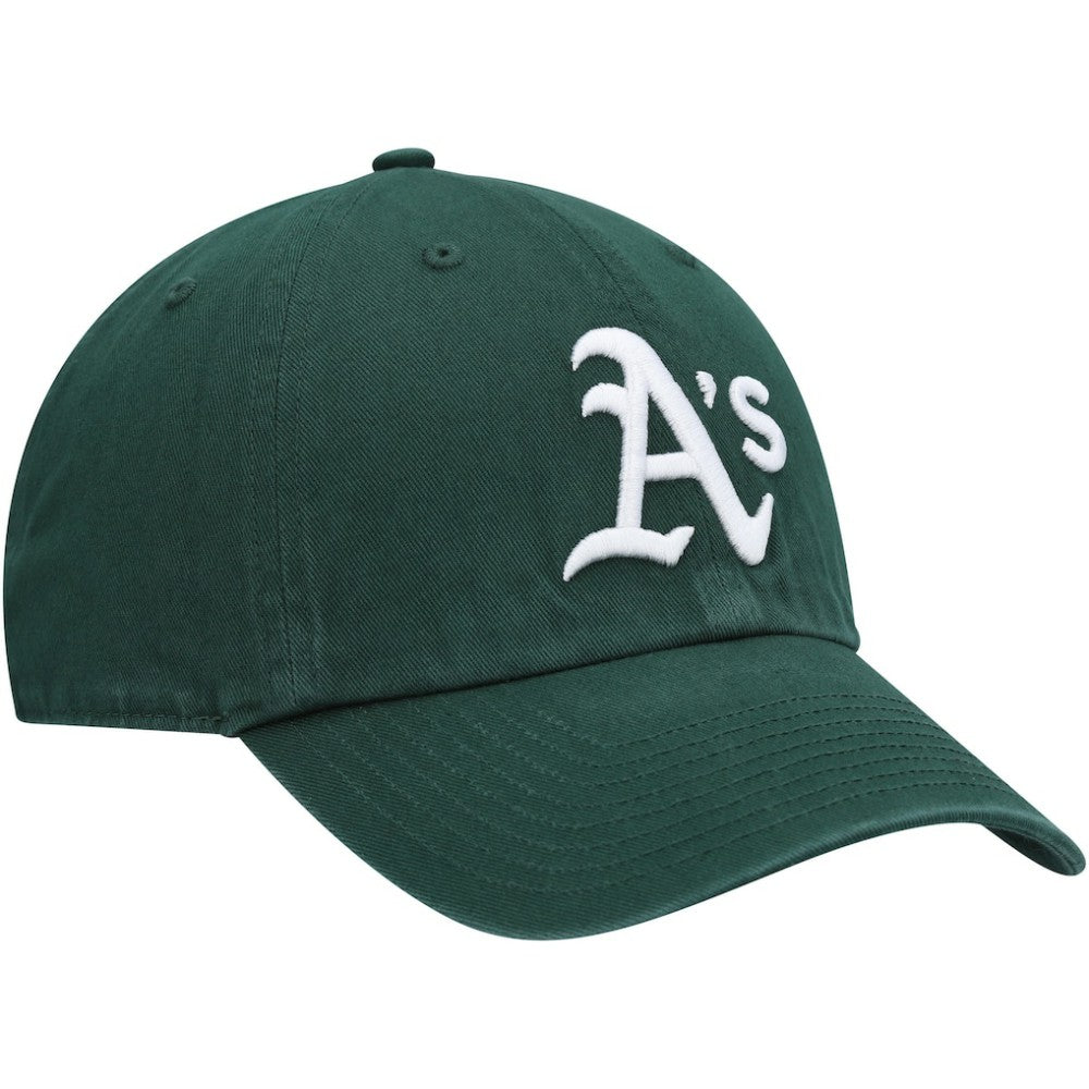 Athletics Clean Up Adjustable Hat Green