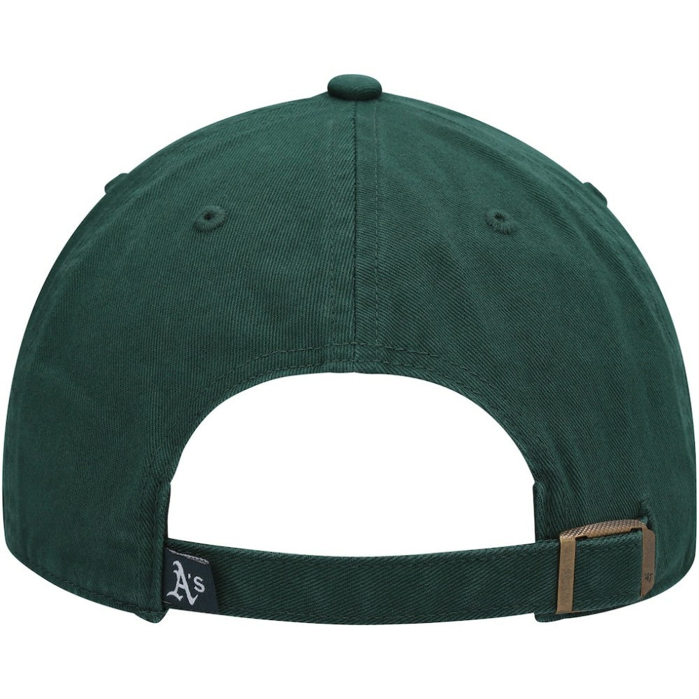 Athletics Clean Up Adjustable Hat Green