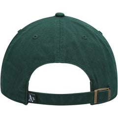 Athletics Clean Up Adjustable Hat Green