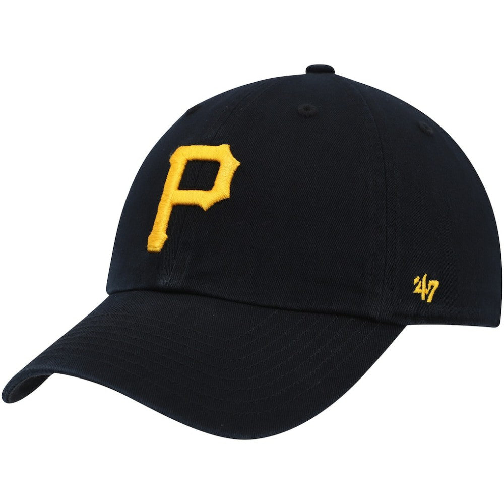 Pittsburgh Pirates Clean Up Adjustable Hat Black