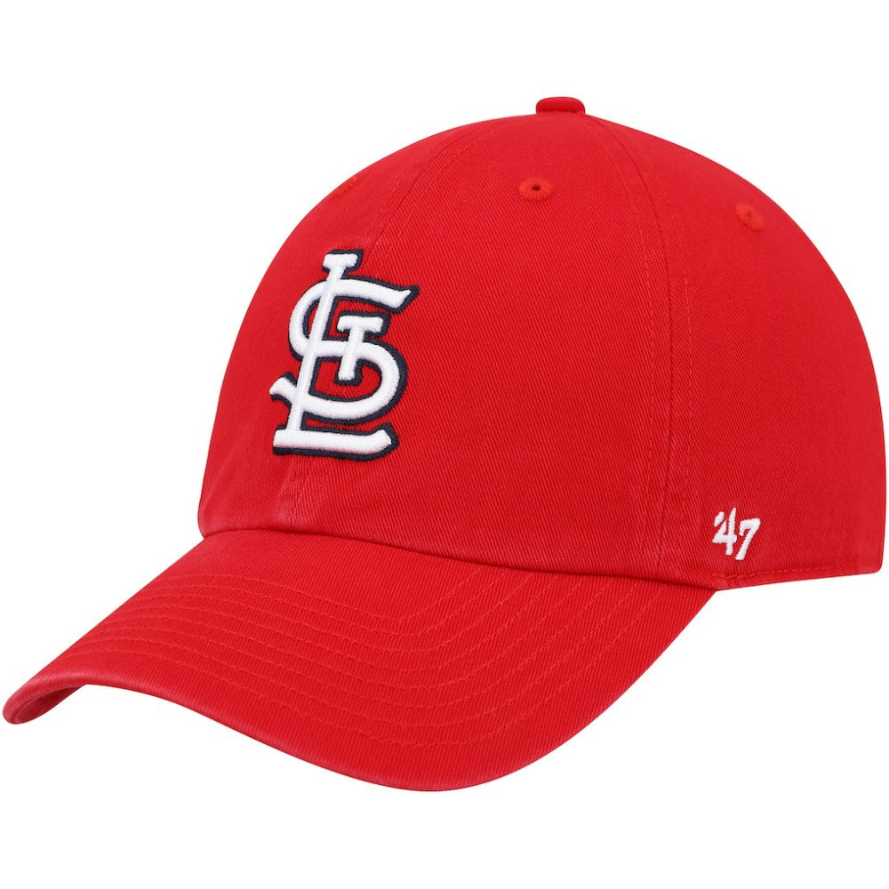 St. Louis Cardinals Clean Up Adjustable Hat Red