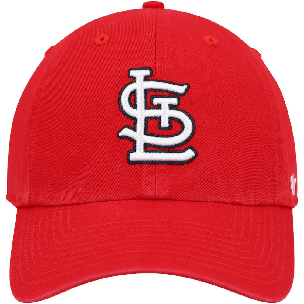 St. Louis Cardinals Clean Up Adjustable Hat Red
