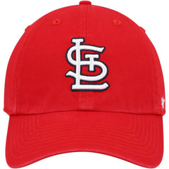 St. Louis Cardinals Clean Up Adjustable Hat Red