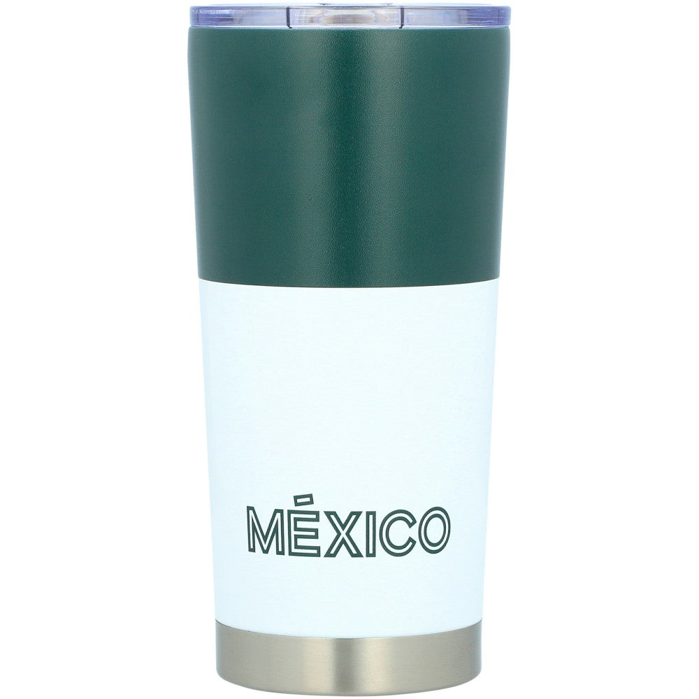 Mexico National Team 20oz. Colorblock Stainless Steel Tumbler