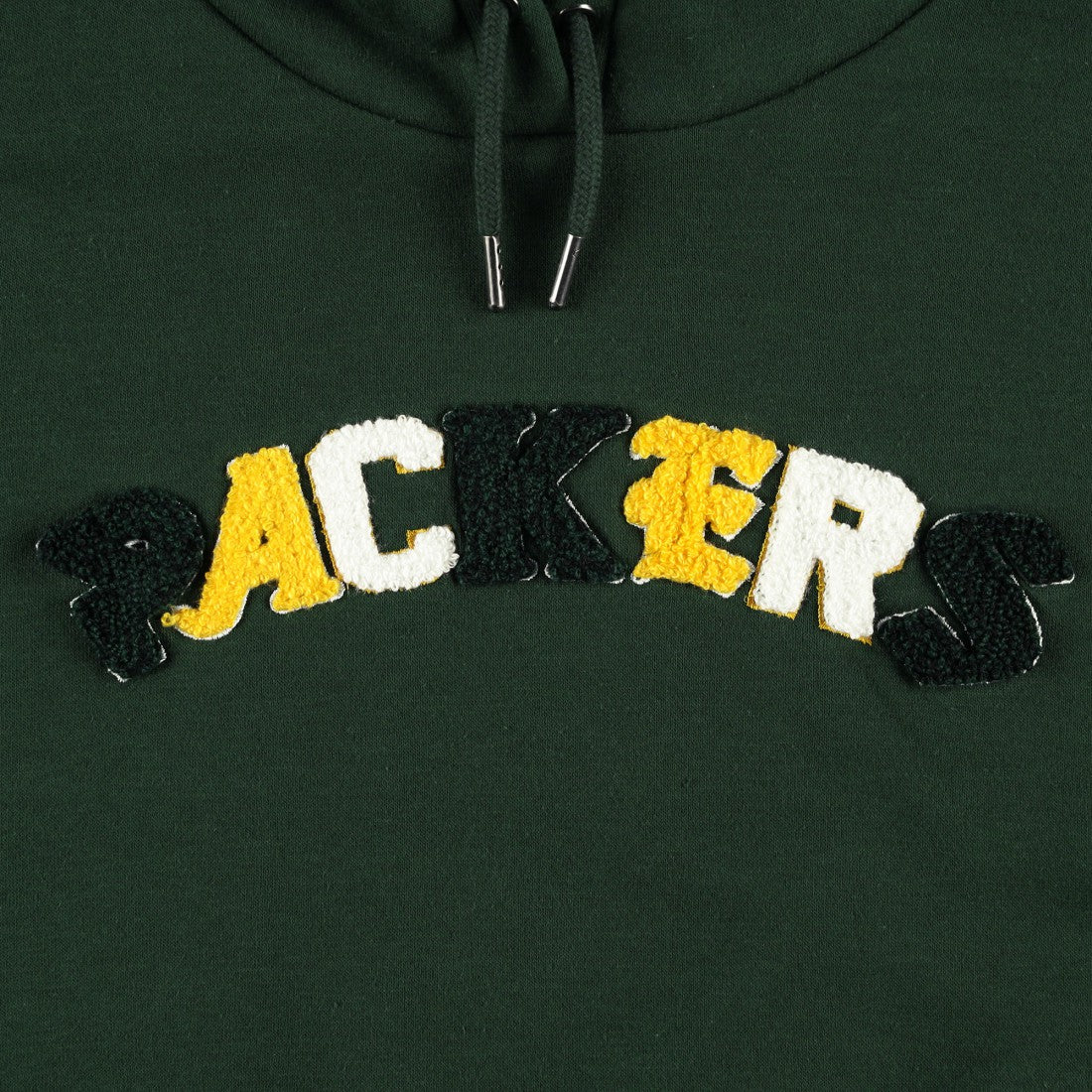 Green Bay Packers The Wild Collective Women's Cropped Pullover Hoodie - Green discount