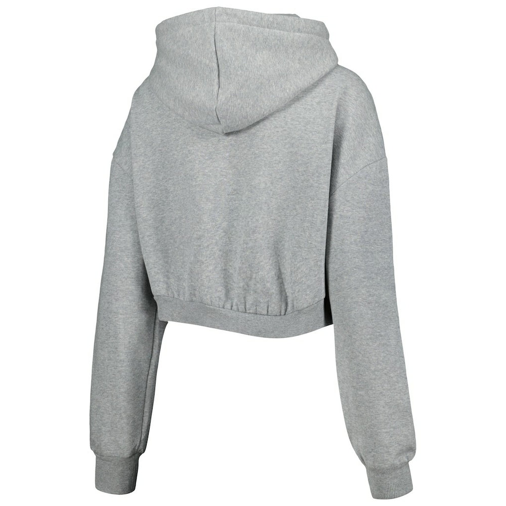 Indianapolis Colts The Wild Collective Women's Cropped Pullover Hoodie - Gray sale