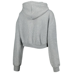 Indianapolis Colts The Wild Collective Women's Cropped Pullover Hoodie - Gray sale
