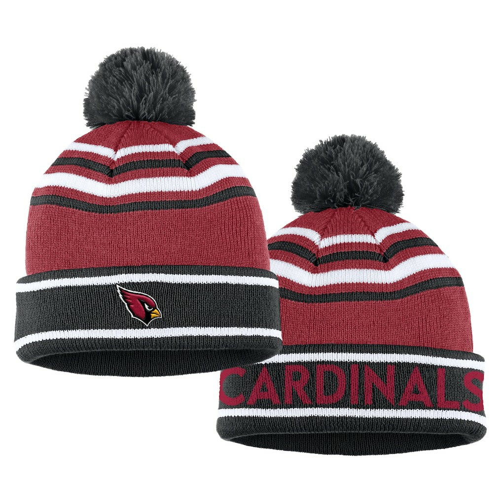 Arizona Cardinals WEAR by Erin Andrews Women's Colorblock Cuffed Knit Hat with Pom and Scarf Set - Cardinal sale
