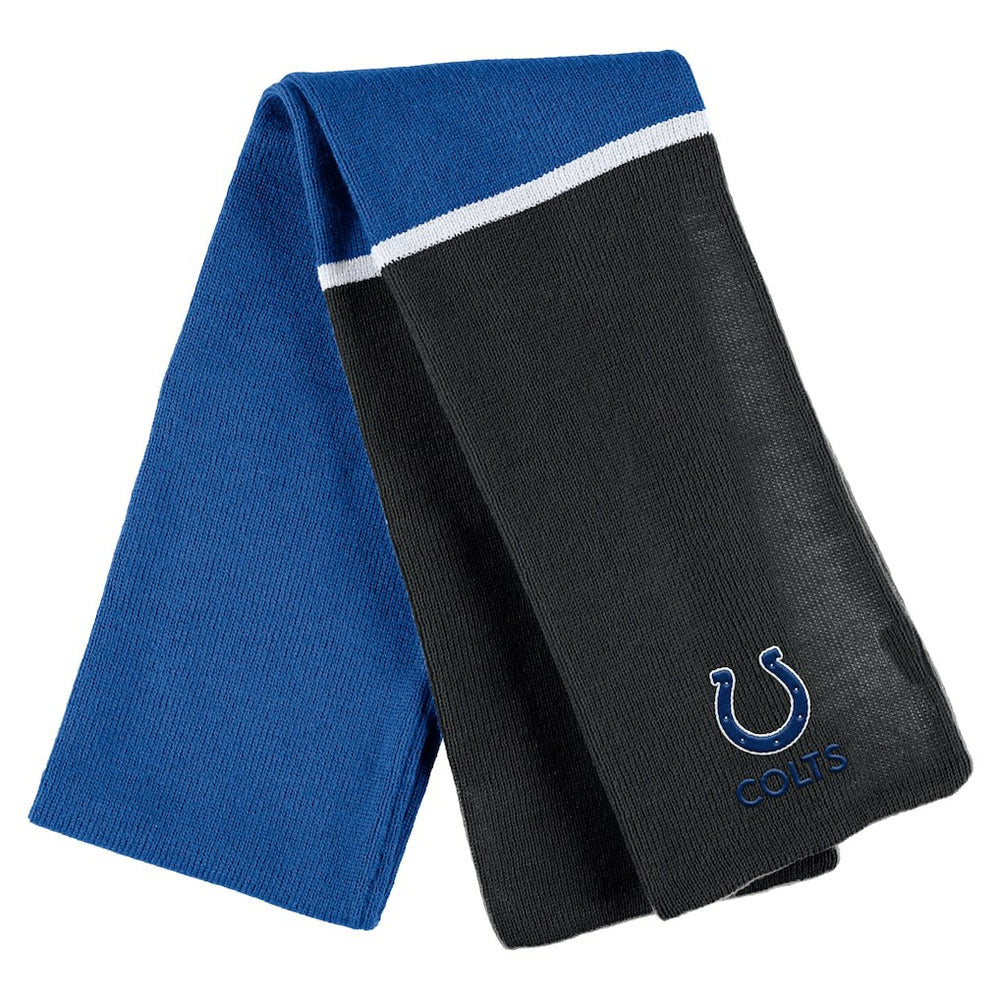 Indianapolis Colts WEAR by Erin Andrews Women's Colorblock Cuffed Knit Hat with Pom and Scarf Set - Royal sale
