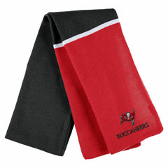 Tampa Bay Buccaneers WEAR by Erin Andrews Women's Colorblock Cuffed Knit Hat with Pom and Scarf Set - Red discount