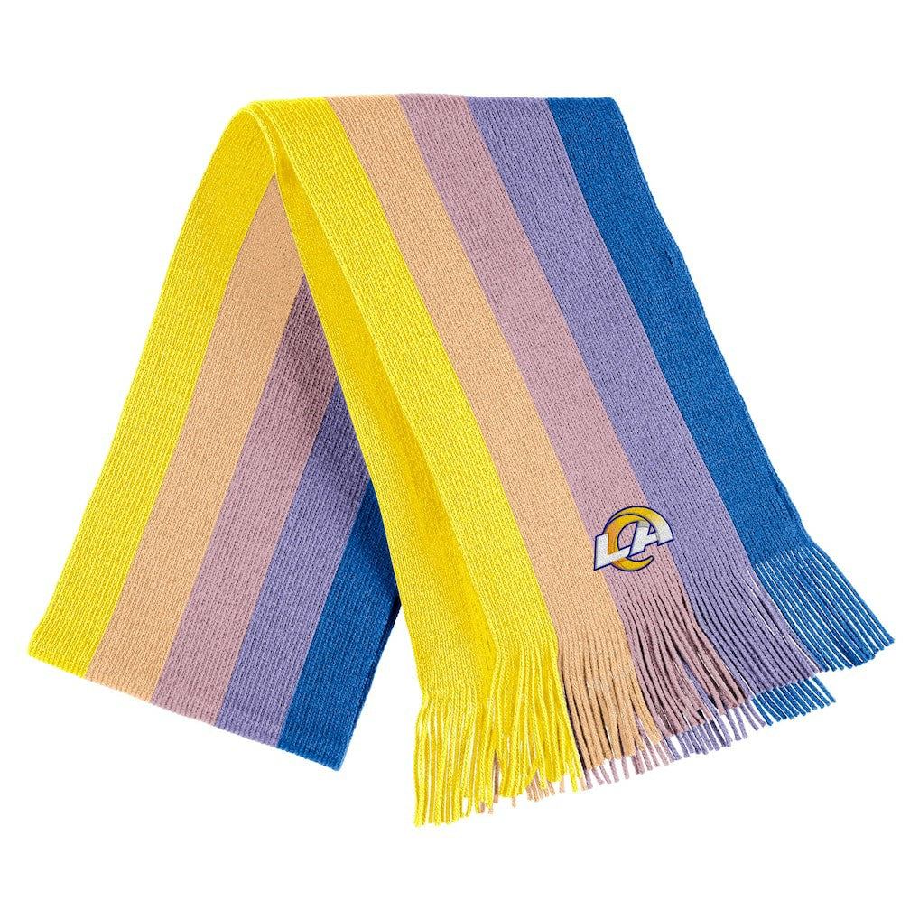 Los Angeles Rams WEAR by Erin Andrews Women's Ombre Pom Knit Hat and Scarf Set - Gold outlet