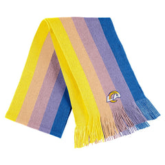 Los Angeles Rams WEAR by Erin Andrews Women's Ombre Pom Knit Hat and Scarf Set - Gold outlet