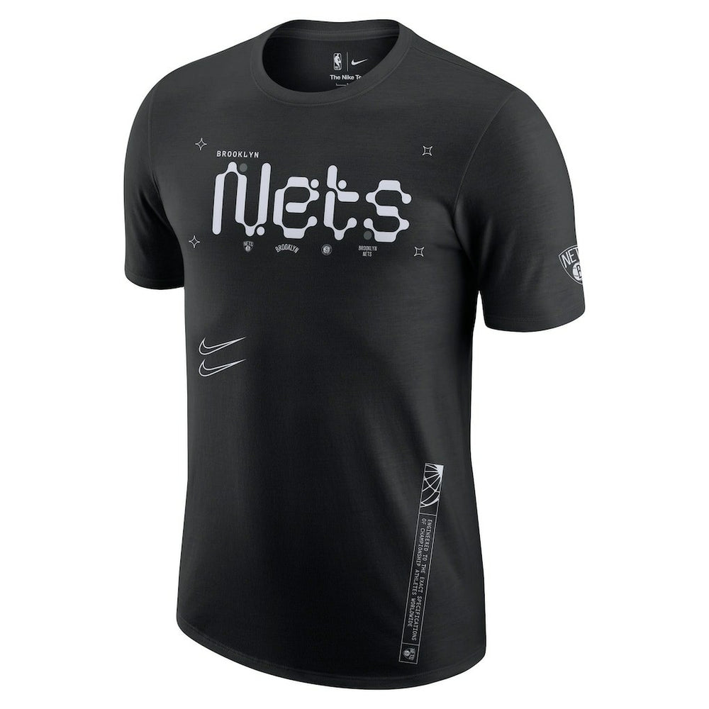 Brooklyn Nets Courtside Air Traffic Control Max90 T-Shirt - Black online