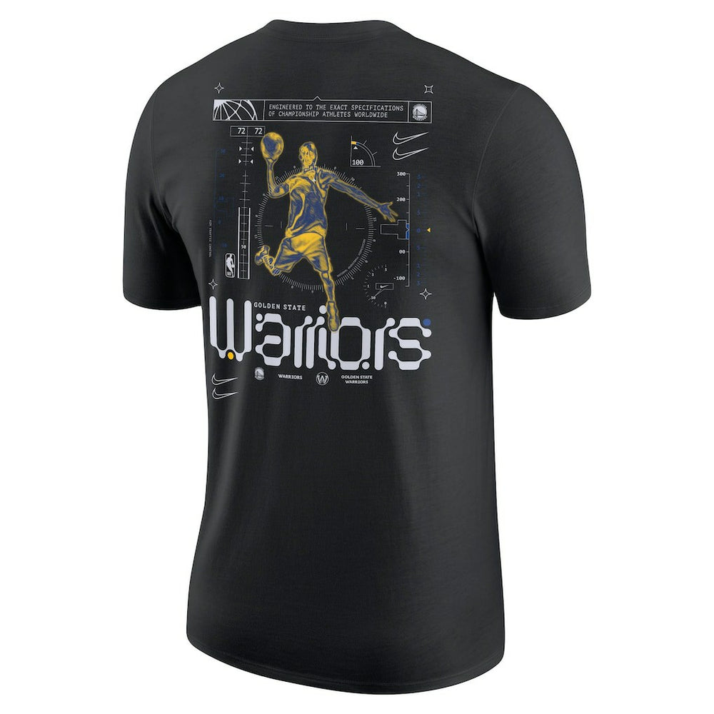 Golden State Warriors Courtside Air Traffic Control Max90 T-Shirt sale - Black shop