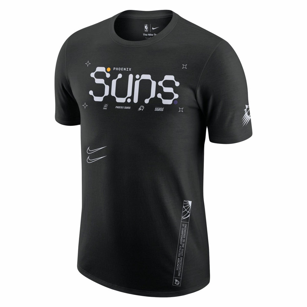 Phoenix Suns Courtside Air Traffic Control Max90 T-Shirt - Black for sale