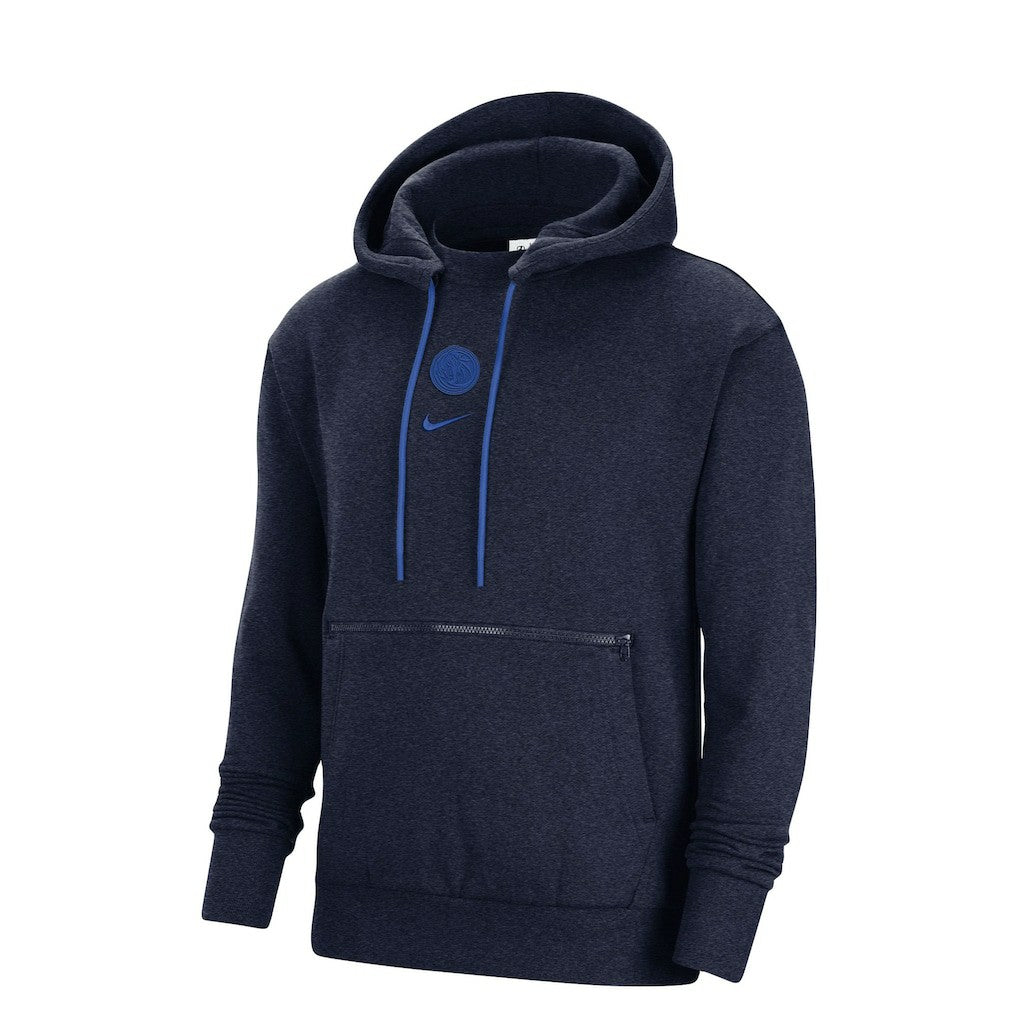 Dallas Mavericks Courtside Versus Flight Pullover Hoodie sale - Heather Navy outlet