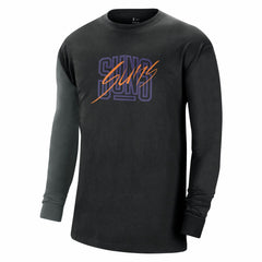 Phoenix Suns Courtside Versus Flight MAX90 Long Sleeve T-Shirt - Black shop