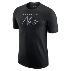 Brooklyn Nets Courtside Versus Flight Max90 T-Shirt - Heather Black for sale