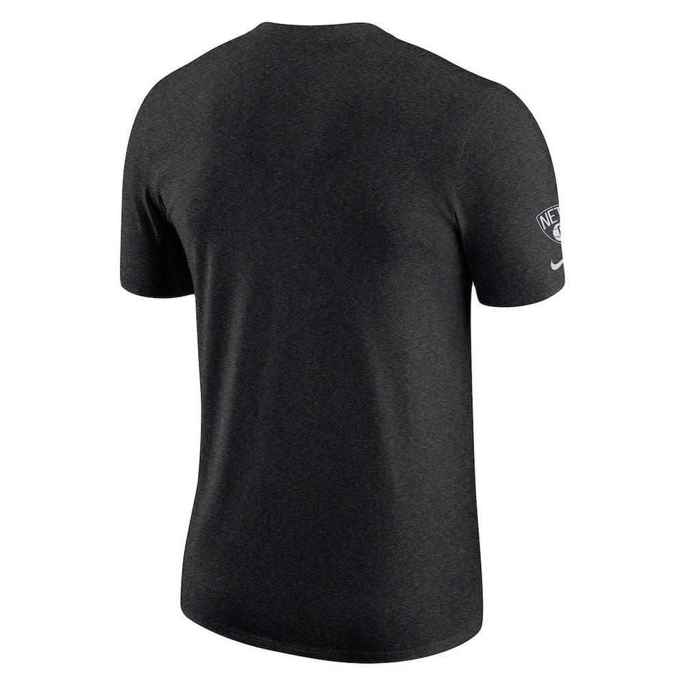 Brooklyn Nets Courtside Versus Flight Max90 T-Shirt - Heather Black for sale