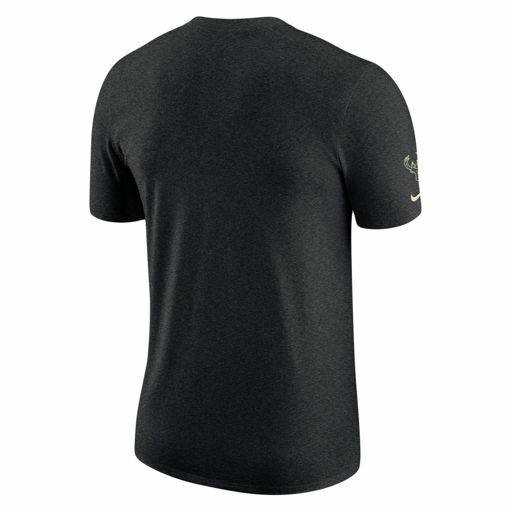 Milwaukee Bucks Courtside Versus Flight Max90 T-Shirt - Heather Black outlet
