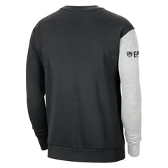 Brooklyn Nets Courtside Versus Force & Flight Pullover Sweatshirt - Black/Heather Gray sale