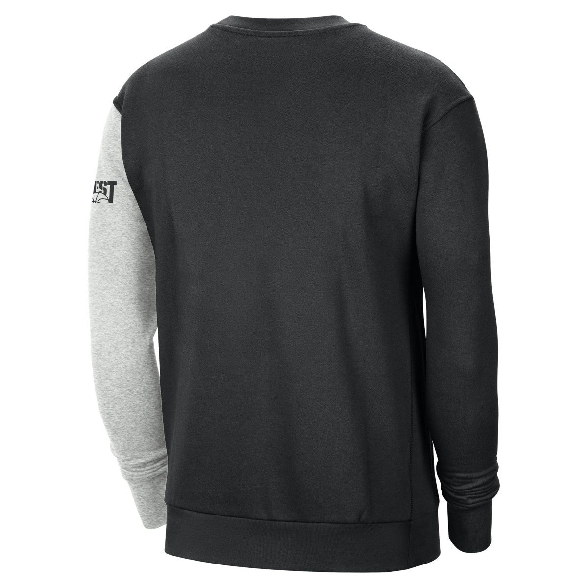 Phoenix Suns Courtside Versus Force & Flight Pullover Sweatshirt - Black/Heather Gray for sale