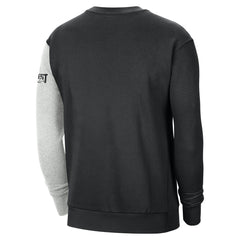 Phoenix Suns Courtside Versus Force & Flight Pullover Sweatshirt - Black/Heather Gray for sale