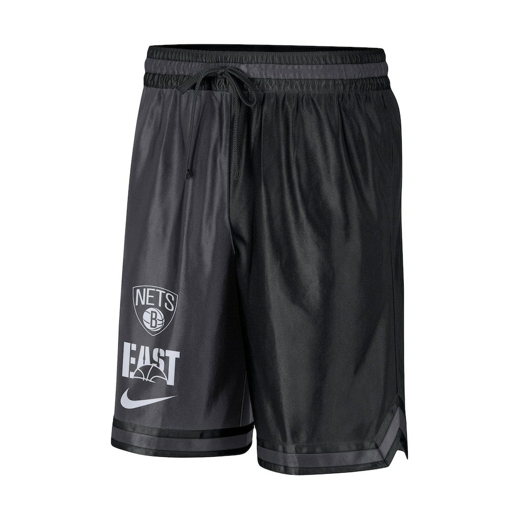 Brooklyn Nets Courtside Versus Force Split DNA Performance Shorts - Black/Anthracite sale