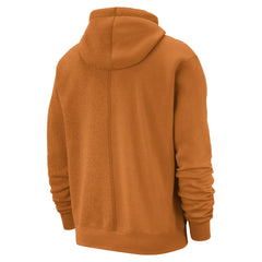 Phoenix Suns Courtside Versus Stitch Split Pullover Hoodie - Orange sale