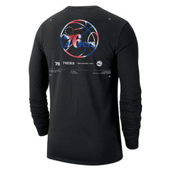 Philadelphia 76ers Essential Air Traffic Control Long Sleeve T-Shirt - Black outlet