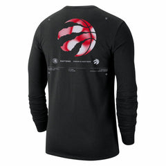 Toronto Raptors Essential Air Traffic Control Long Sleeve T-Shirt - Black on sale