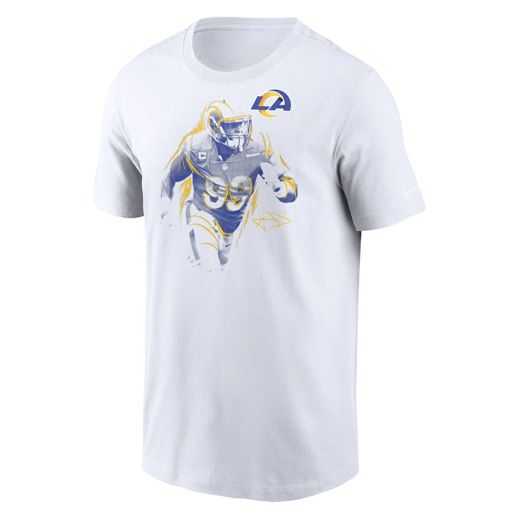 Aaron Donald Los Angeles Rams Player Graphic T-Shirt - White outlet
